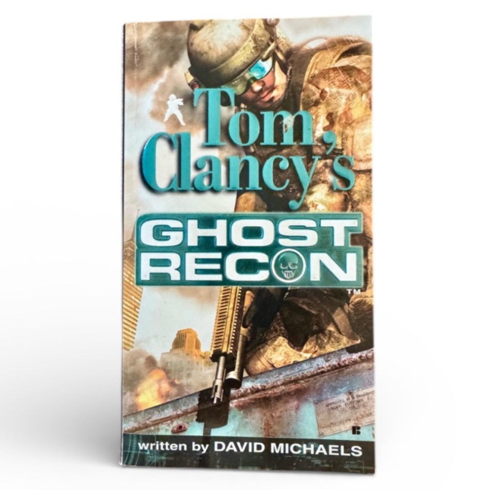 Tom Clancy’s Ghost Recon Book 1 Paperback Military Thriller